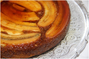 Bolo de Banana Rápido de Liquidificador