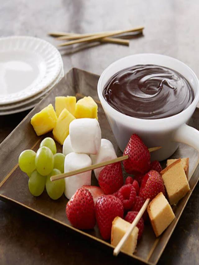 Como fazer fondue de chocolate simples?