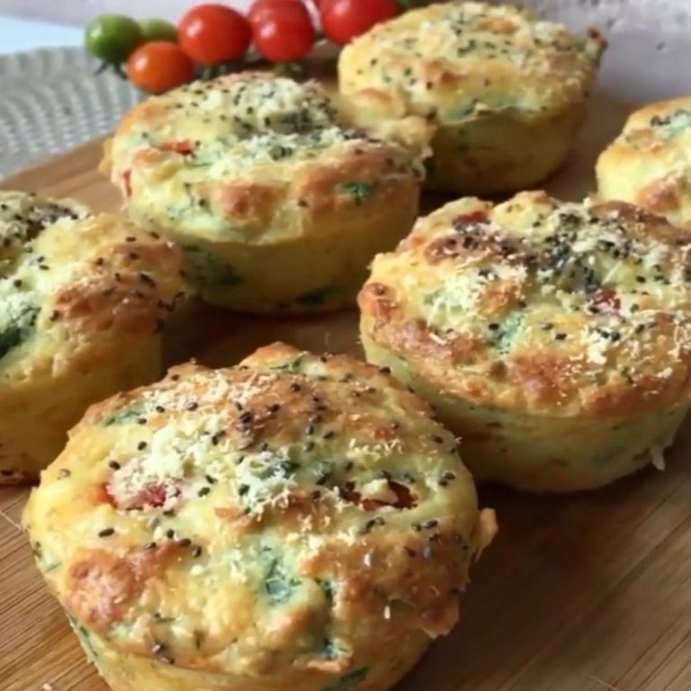 Receita de Muffin Fit de Queijo