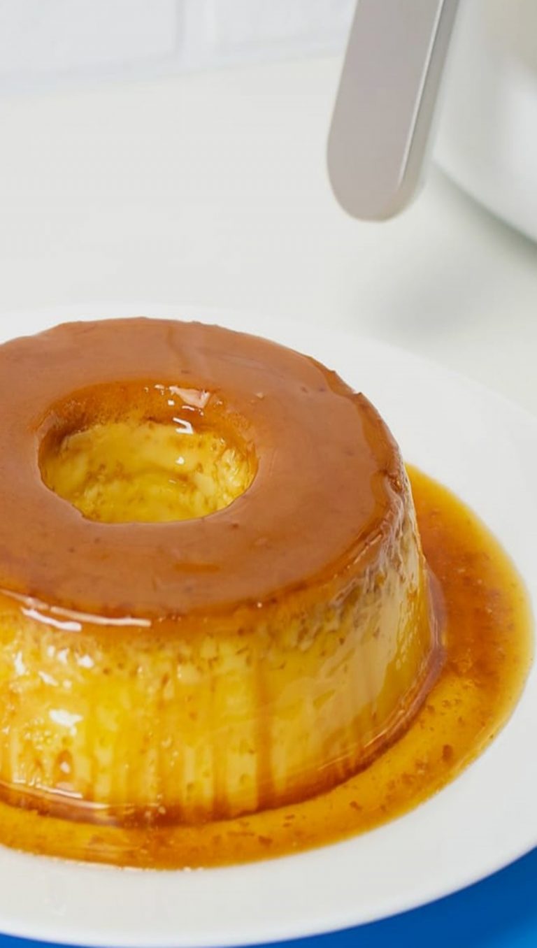 Pudim de Leite na Airfryer