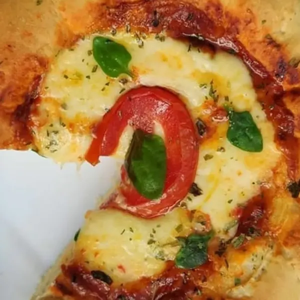 Pizza na airfryer para o jantar: Leve, pratico e perfeito para noites corridas