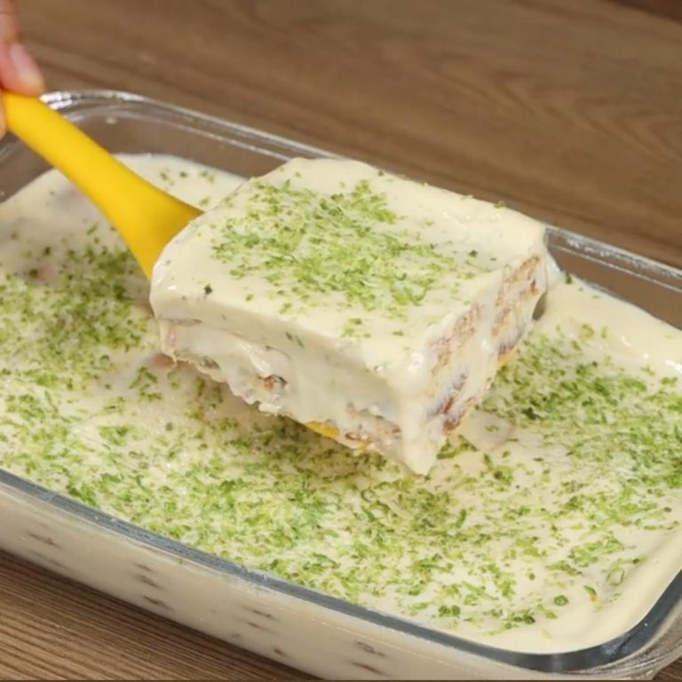 Receita de Pavê de Limão