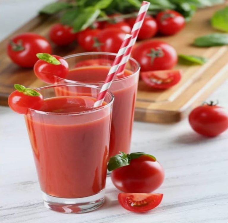 Receita de Suco Detox de Tomate com Limão