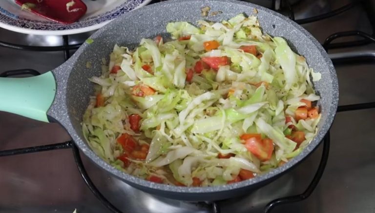 Receita de Repolho Refogado