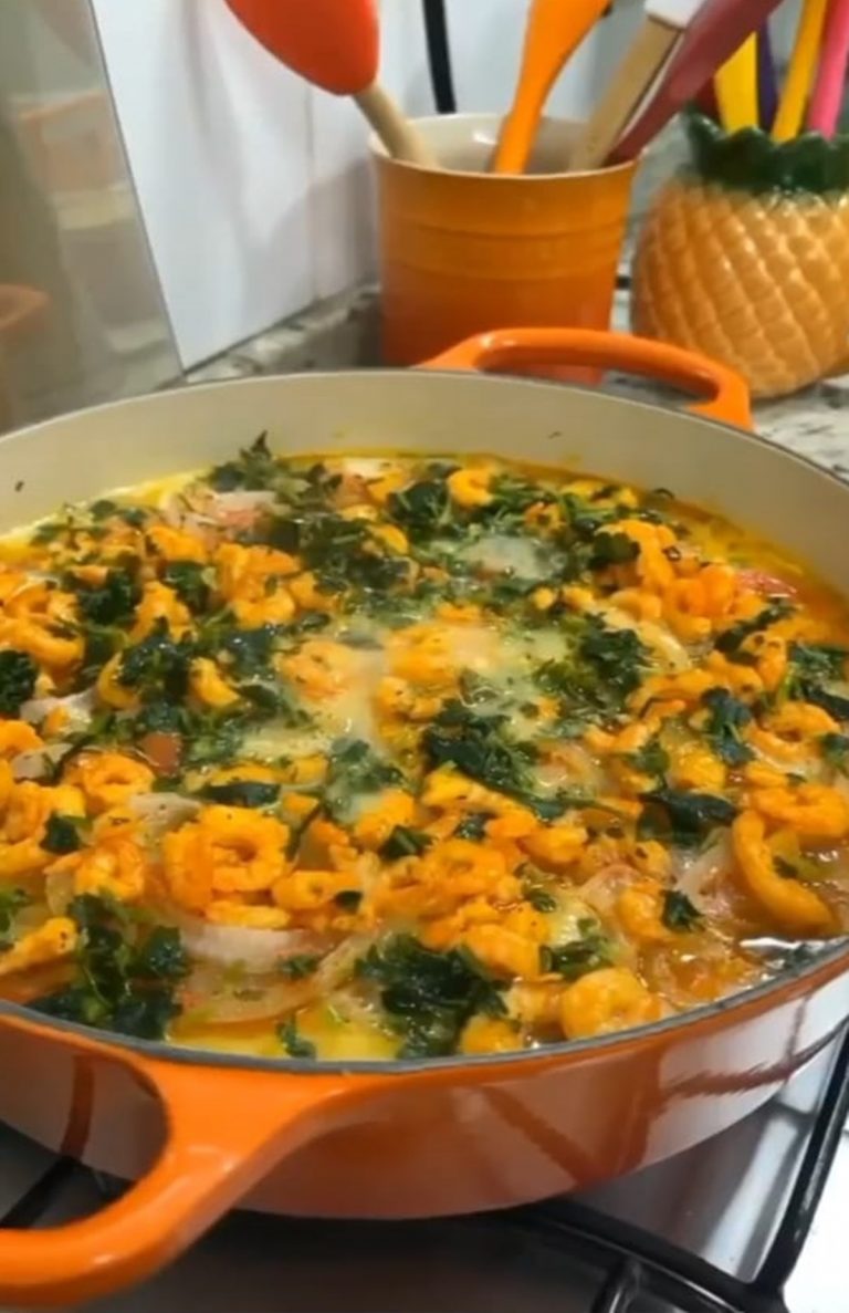 Receita de Moqueca de Tilápia com Camarão