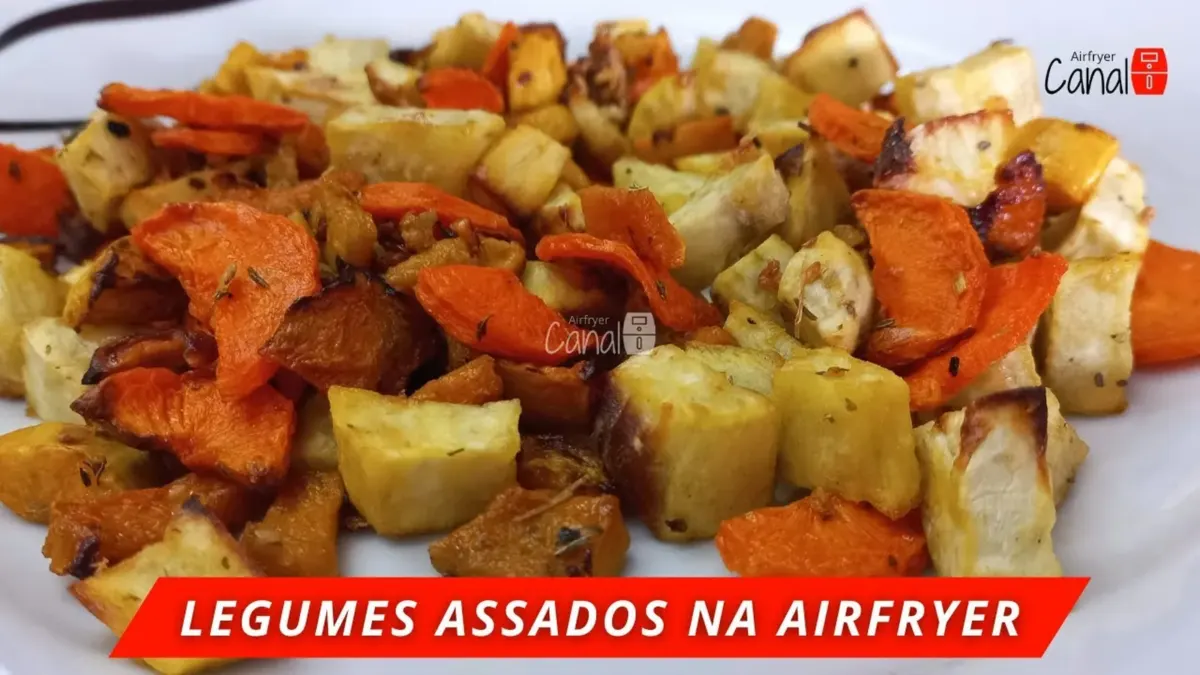 Legumes Grelhados na Airfryer