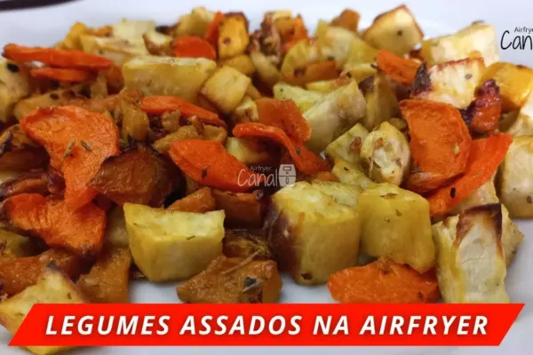 Legumes Grelhados na Airfryer