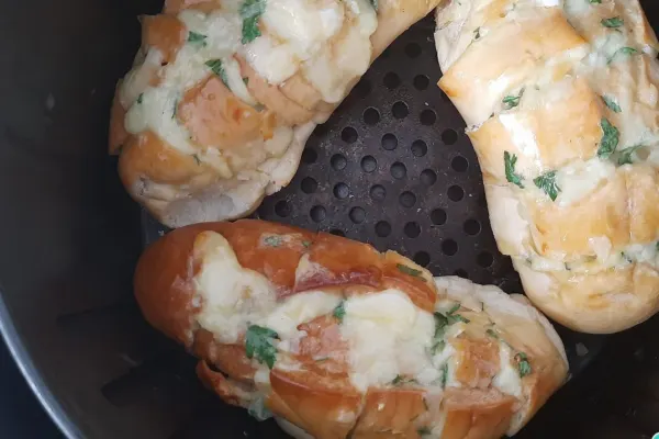 Pao de Alho na Airfryer