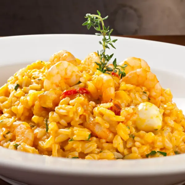 Risoto de Camarao