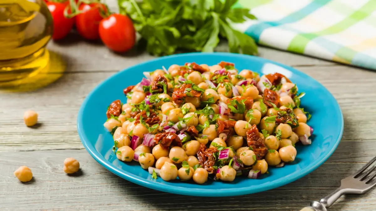 Salada de Grão de Bico