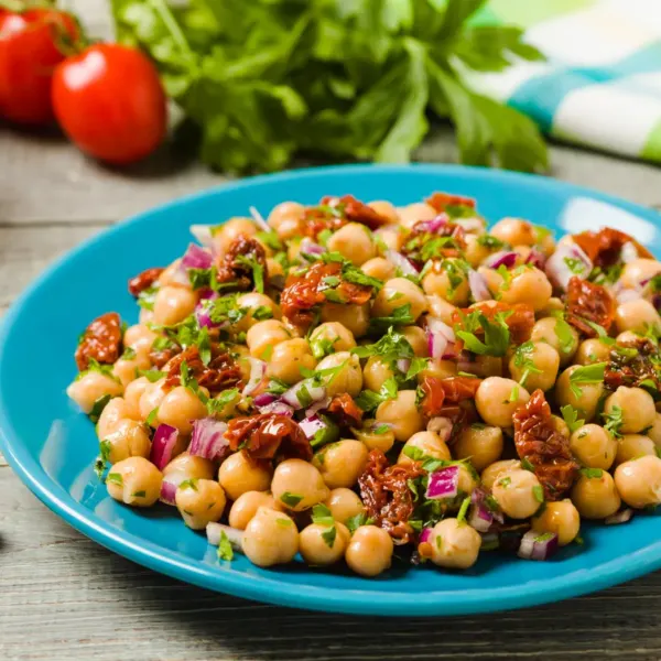 Salada de Grão de Bico